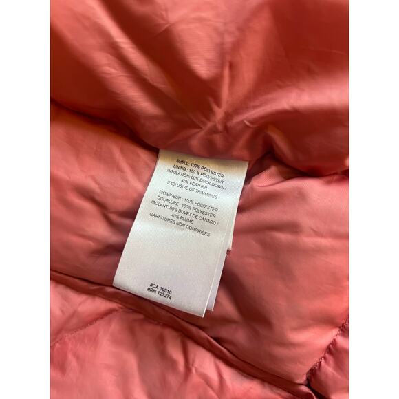 Lole Lolë Gisele 3 Down puffer Jacket Women's medium Zinfandel wine puffy coat - Picture 5 of 6